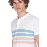 Ruggers - Cotton Blend Regular Fit White Men's Polo T Shirt ( Pack of 1 ) - None