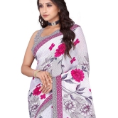 LEELAVATI - Multicolor Georgette Saree With Blouse Piece ( Pack of 1 ) - Multicolor