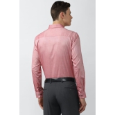 Men Pink Slim Fit Formal Full Sleeves Formal Shirt