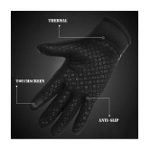 ZAYSOO Full Fingers Nylon Riding Gloves ( Pair of 1 ) - M