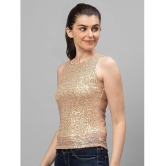 Globus - Gold Polyester Women''s Regular Top ( Pack of 1 ) - None