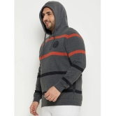 AUSTIVO Fleece Hooded Mens Sweatshirt - Grey ( Pack of 1 ) - None