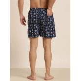 Joven Sky Blue Cotton Mens Boxer- ( Pack of 2 ) - None