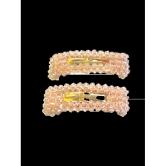 Flaunt Your Style - Rectangular Crystal Tic Tacs-Champagne Pink