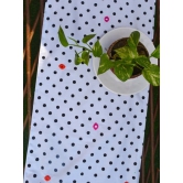 B&W Polka Table Runner