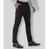 Inspire Clothing Inspiration - Black Polycotton Slim - Fit Men's Formal Pants ( Pack of 1 ) - None