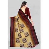 LEELAVATI - Maroon Georgette Saree With Blouse Piece ( Pack of 1 ) - Maroon