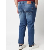 Men Slim Mid Rise Blue Jeans