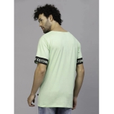 Rigo - Mint Green 100% Cotton Oversized Fit Mens T-Shirt ( Pack of 1 ) - None