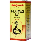 Baidyanath Shilajitvadi Bati with Gold - Tab 10 no.s (Pack of 1)