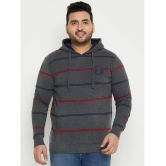 AUSTIVO Fleece Hooded Mens Sweatshirt - Grey ( Pack of 1 ) - None