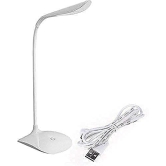 GOGA FASHION Table Desk Lamps Bedside Bed Lamp (Clivia Shape) Mini LED Eye Protection Atmosphere (USB Charging) Reading lamp Folding Touch for Reading or Studying at Night (Multicolor) apack