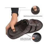 softio Brown Flip Flops - 6