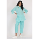 Mix Patch Co-ord Set (Blue)-L