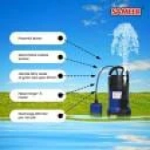 Sameer Portable Sewage 1 HP Submersible Water Pump  (1 hp)