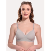 Softskin - Multicolor Nylon Heavily Padded Women's Everyday Bra ( Pack of 3 ) - None