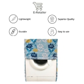 E-Retailer Set of 2 Polyester Blue Washing Machine Cover for Universal Front Load - Blue