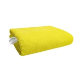 SOFTSPUN Microfiber Hair and Face Care Towel 40X40 cm 340 GSM (Set of 1, yellow)