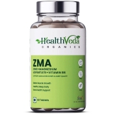 Health Veda Organics ZMA (Zinc, Magnesium Aspartate & Vitamin B6) 60 no.s Minerals Tablets