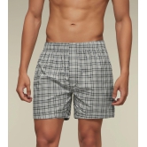 Checkmate Combed Cotton Boxers Steely L