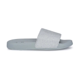 YUUKI - Dark Grey Womens Slide Flip Flop - None