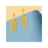 LUV FASHION Gold EarCuff Earrings ( Pack of 2 ) - Gold