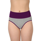 Madam Purple PANTY Nylon Solid Womens Hipster ( Pack of 1 ) - None