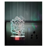 DIONA Multicolor Night Lamp ( Pack of 1 )