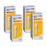 AccuChek 100 Softclix Lancets Pack of 4