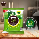 Tata Salt Lite, 15% Low Sodium Salt, Reduce Sodium For Active Health, Lite Namak, 1Kg Pouch