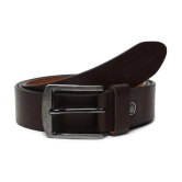 samtroh - Brown Leather Mens Formal Belt ( Pack of 1 ) - None