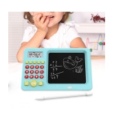 Genric - Writing Pad, Early Education 2 in-1 Math Game Calculator with LCD Screen for Kids Age- 3+