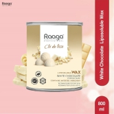 Raaga Professional Liposoluble Wax, White Chocolate, 800ml