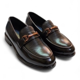 Styled Feet single strap black slip-on loafer-6