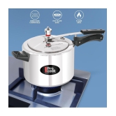 Milton Pro Cook Aluminium Induction Pressure Cooker With Inner Lid, 4 litre, Silver