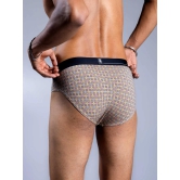 Men's Briefs - Herringbone-2XL