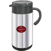 Carnival stainless steel non electric kettle 800 ml Electric Kettle  (0.8 L, Silver, Black)