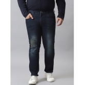 instaFab - Navy Blue Denim Regular Fit Mens Jeans ( Pack of 1 ) - None