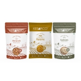 Cashew, Raisin and Almonds combo-450gm(150gm each)