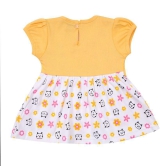 NammaBaby - Yellow Cotton Baby Girl Frock ( Pack of 1 ) - None