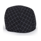 Zacharias Black Cotton Mens Cap ( Pack of 1 ) - Black