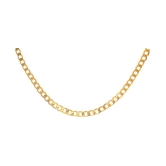 AanyaCentric 22inches Long Gold Plated Chain for Men Women Girls Boys - None