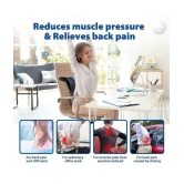 HSP ENTERPRISES Back Pain Relief Product Back Stretcher Spinal Back Relaxation Device Back Support For Lower & Upper Muscle Pain Relief Back Massager For Bed Chair & Car - Multi Color