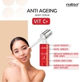 Maliao VIT C+ Anti Ageing Night Serum - Skin Renewal & Brightening