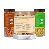 YUM YUM Dry Fruits Combo Pack - (Badam, Green Kishmish And Walnut Kernels) 475g