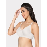 IN CARE LINGERIE - White Cotton Non Padded Women's T-Shirt Bra ( Pack of 1 ) - None