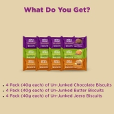 Assorted Unjunked Biscuits Combo (Pack of 12)