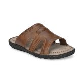 softio Tan Flip Flops - 8