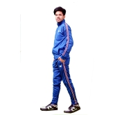 NVA Men's Gym, Yoga, Sports, Running Active Wear Regular Fit Color Block Tracksuit Set With Zipper Pockets