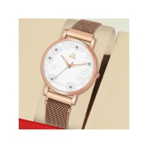 Septem Rose Gold Stainless Steel Analog Womens Watch